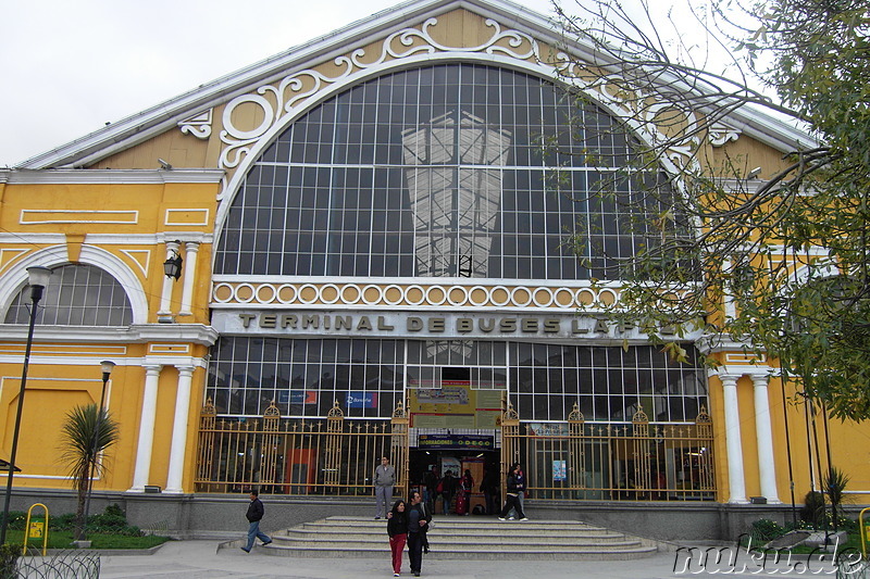 Bus Terminal in La Paz, Bolivien