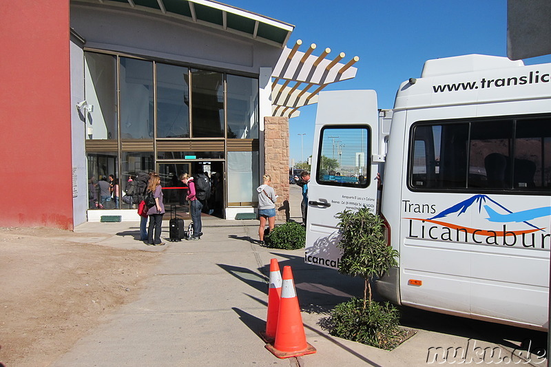 Busfahrt mit Trans Licancabur von Calama nach San Pedro