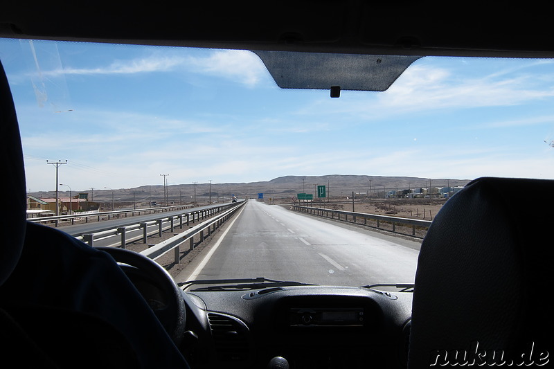 Busfahrt mit Trans Licancabur von Calama nach San Pedro