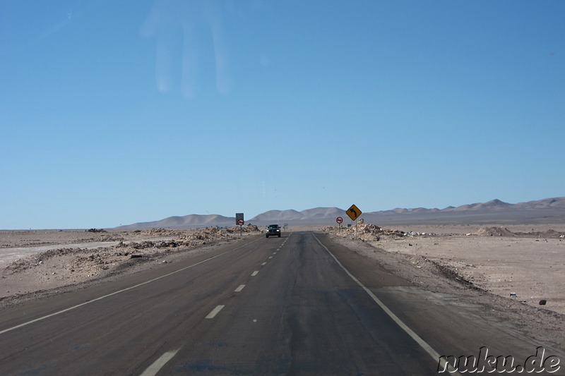 Busfahrt mit Trans Licancabur von Calama nach San Pedro