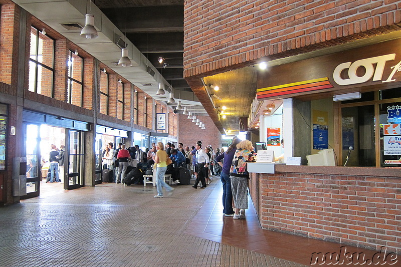 Busterminal in Punta del Este, Uruguay