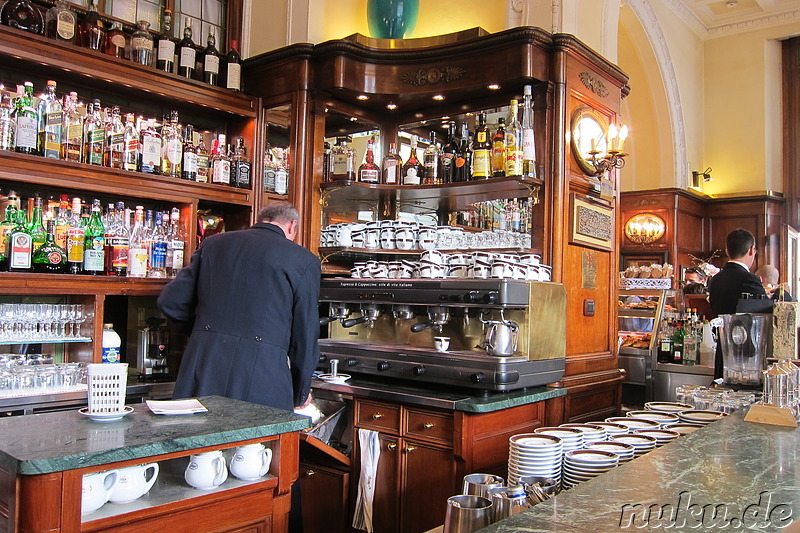 Cafe Gilli in Florenz, Italien