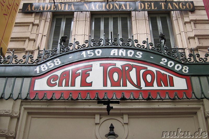 Cafe Tortoni in Buenos Aires, Argentinien