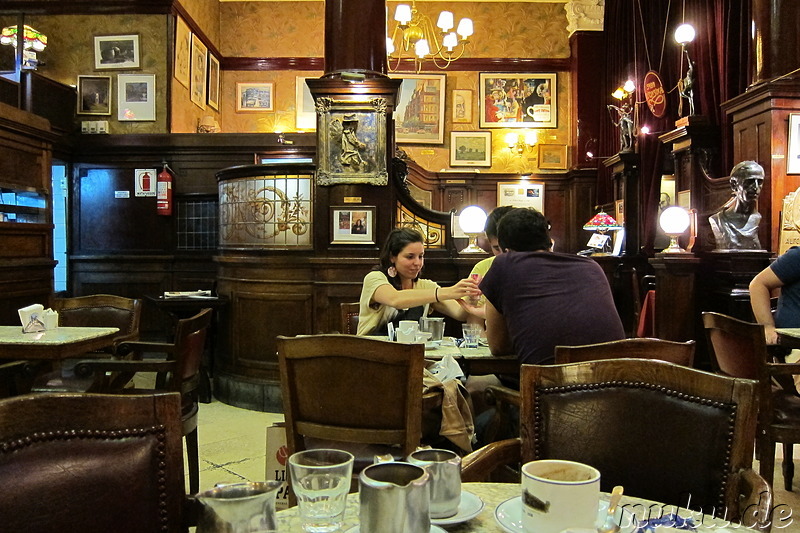 Cafe Tortoni in Buenos Aires, Argentinien