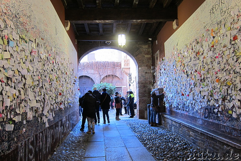 Casa di Giulietta - Julias Haus in Verona, Italien