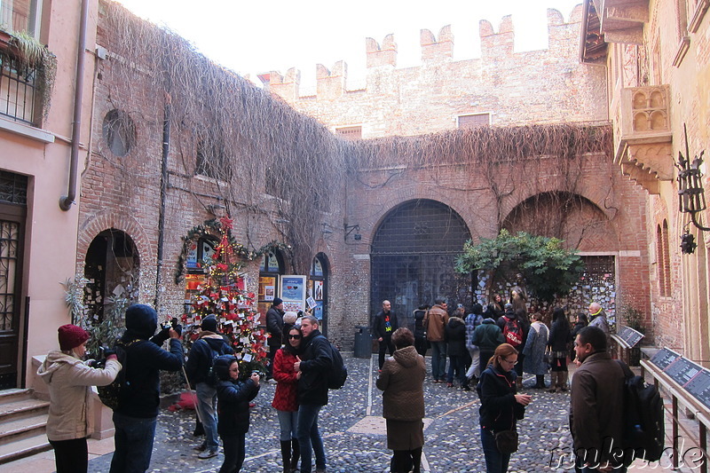 Casa di Giulietta - Julias Haus in Verona, Italien