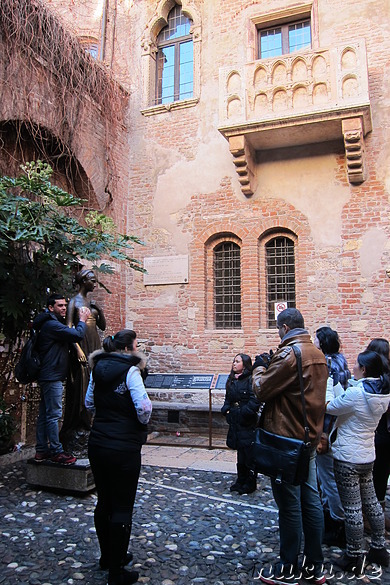 Casa di Giulietta - Julias Haus in Verona, Italien