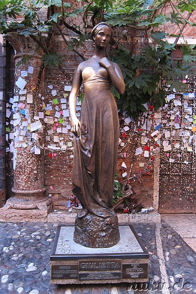 Casa di Giulietta - Julias Haus in Verona, Italien