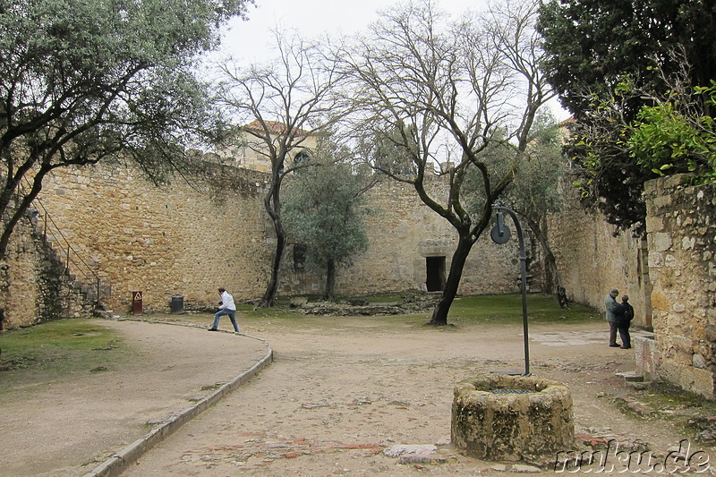 Castelo de Sao Jorge - Maurenburg und Königsresidenz in Lissabon, Portugal