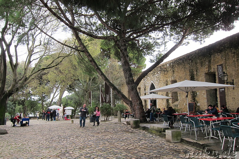 Castelo de Sao Jorge - Maurenburg und Königsresidenz in Lissabon, Portugal