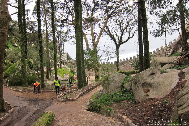 Castelo dos Mouros in Sintra, Portugal