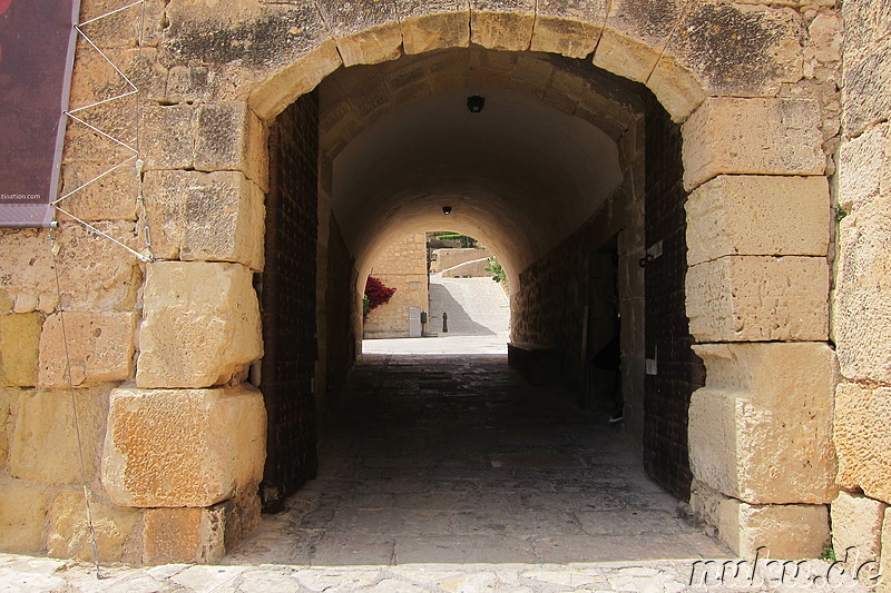 Castillo de Santa Barbara in Alicante, Spanien