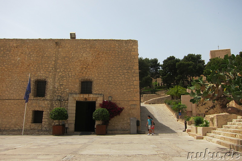 Castillo de Santa Barbara in Alicante, Spanien