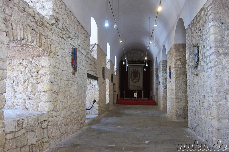 Castillo de Santa Barbara in Alicante, Spanien