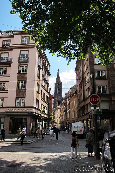 Cathedrale Notre-Dame in Strasbourg, Frankreich