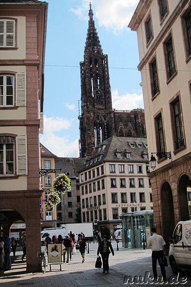 Cathedrale Notre-Dame in Strasbourg, Frankreich