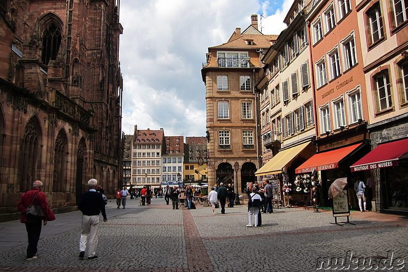 Cathedrale Notre-Dame in Strasbourg, Frankreich