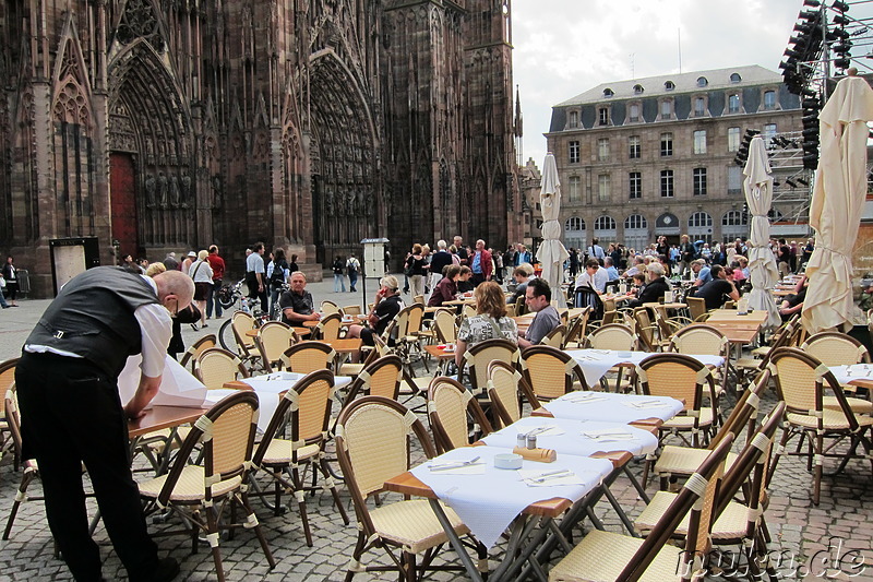 Cathedrale Notre-Dame in Strasbourg, Frankreich