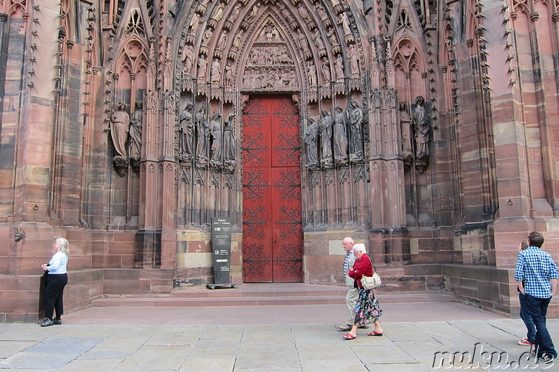 Cathedrale Notre-Dame in Strasbourg, Frankreich