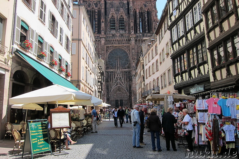 Cathedrale Notre-Dame in Strasbourg, Frankreich