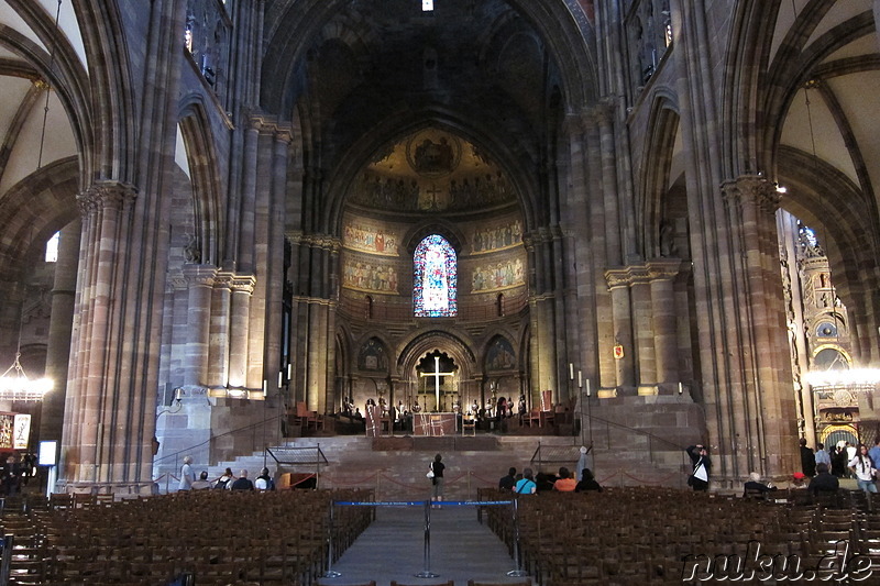 Cathedrale Notre-Dame in Strasbourg, Frankreich