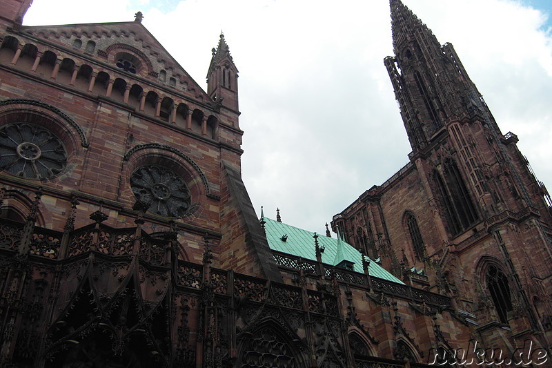Cathedrale Notre-Dame in Strasbourg, Frankreich