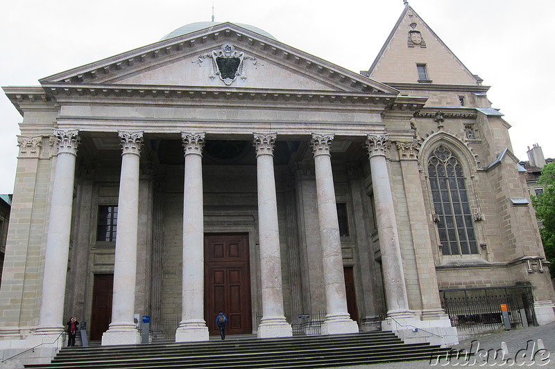 Cathedrale St Pierre - Kathedrale in Genf, Schweiz