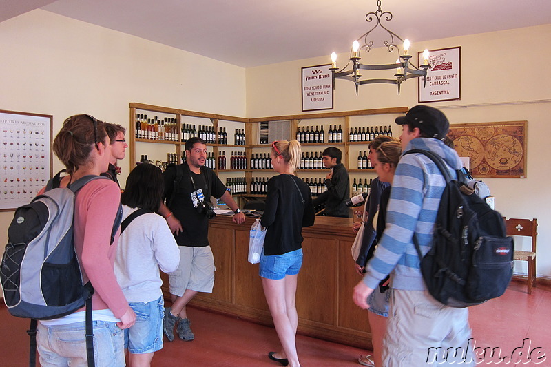 Cavas de Weinert in Chacras de Coria, Argentinien