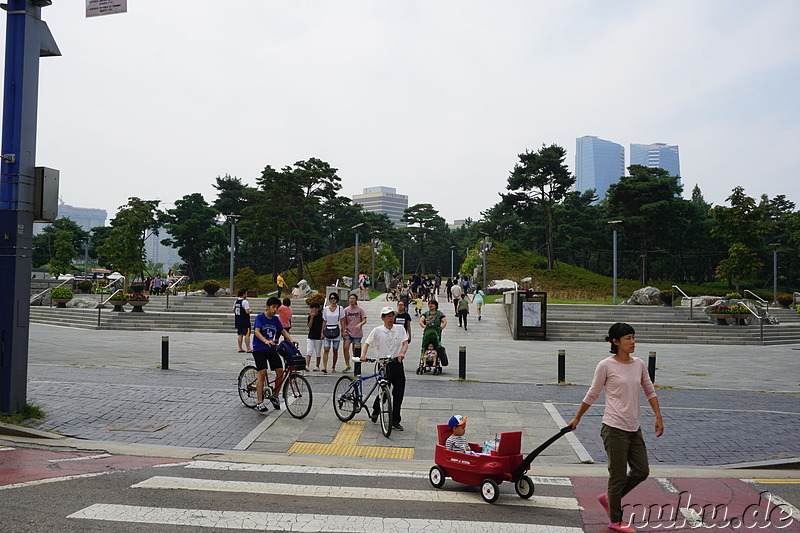 Central Park in Songdo, Incheon, Korea