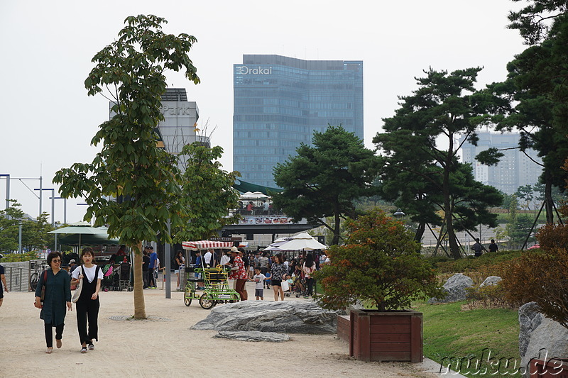 Central Park in Songdo, Incheon, Korea