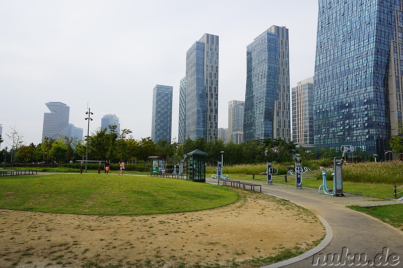 Central Park in Songdo, Incheon, Korea