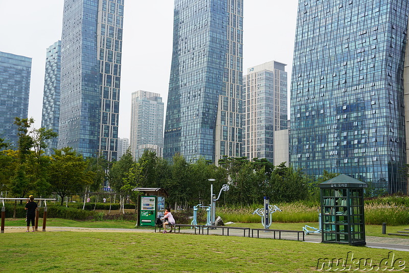 Central Park in Songdo, Incheon, Korea