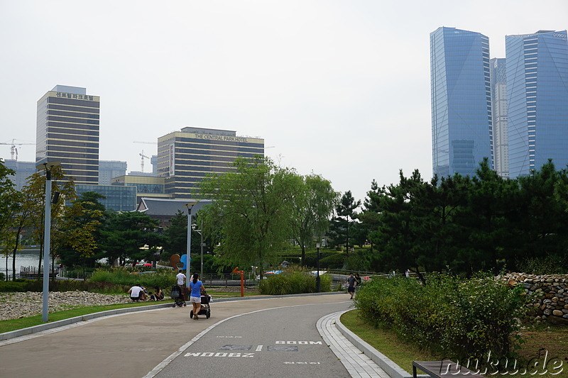 Central Park in Songdo, Incheon, Korea