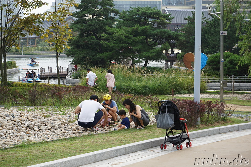 Central Park in Songdo, Incheon, Korea