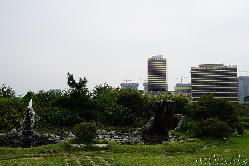 Central Park in Songdo, Incheon, Korea