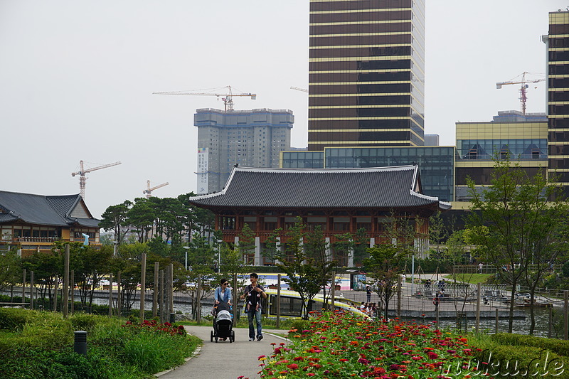 Central Park in Songdo, Incheon, Korea