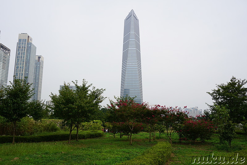 Central Park in Songdo, Incheon, Korea