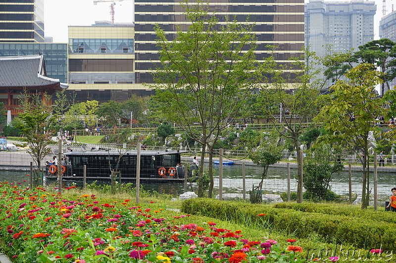 Central Park in Songdo, Incheon, Korea