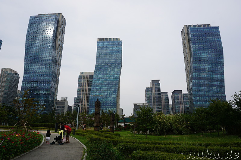 Central Park in Songdo, Incheon, Korea