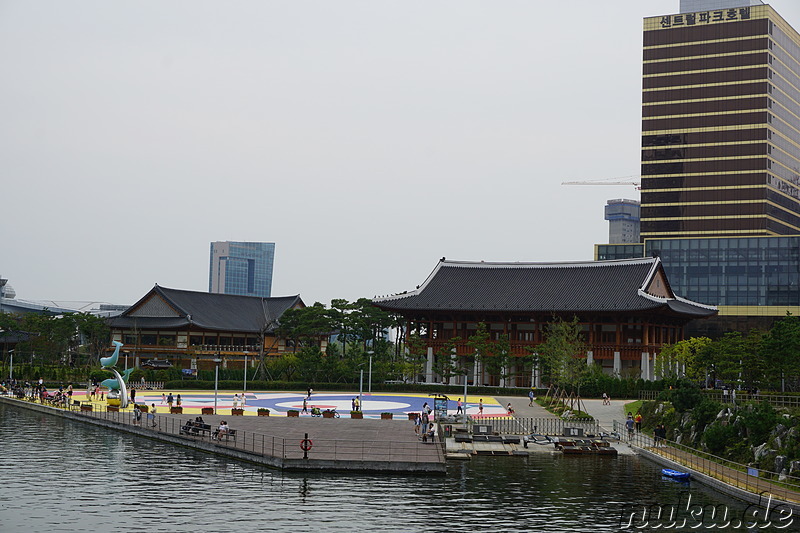 Central Park in Songdo, Incheon, Korea