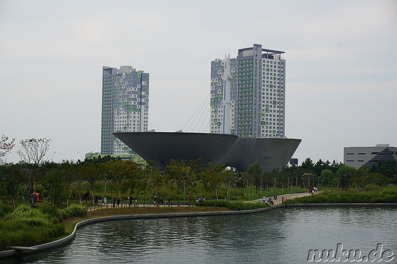 Central Park in Songdo, Incheon, Korea