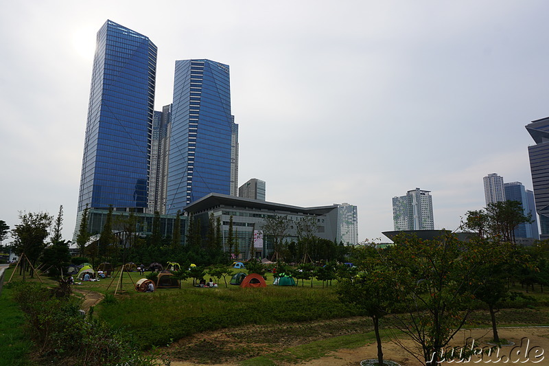 Central Park in Songdo, Incheon, Korea