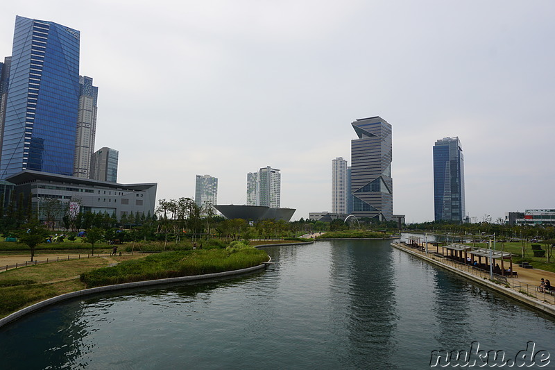 Central Park in Songdo, Incheon, Korea