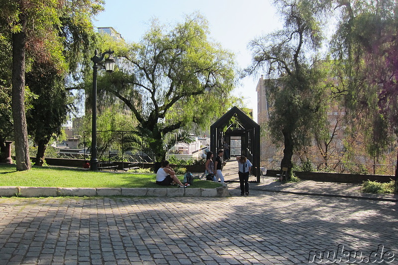 Cerro Santa Lucia - Parkanlage in Santiago de Chile