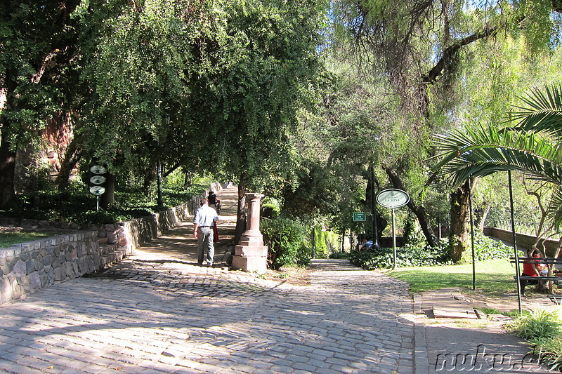 Cerro Santa Lucia - Parkanlage in Santiago de Chile