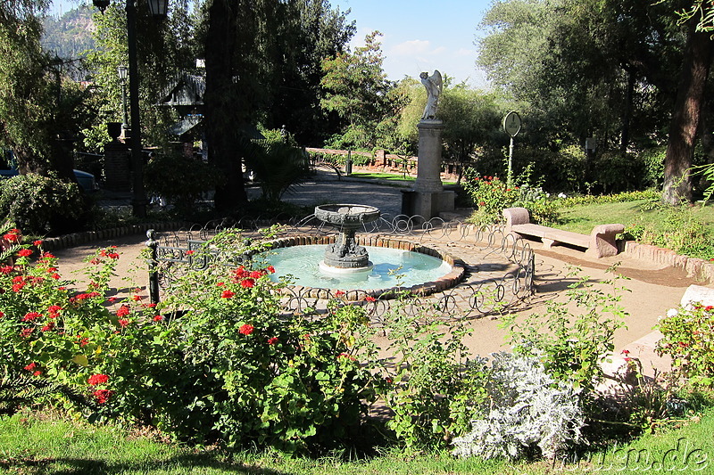 Cerro Santa Lucia - Parkanlage in Santiago de Chile