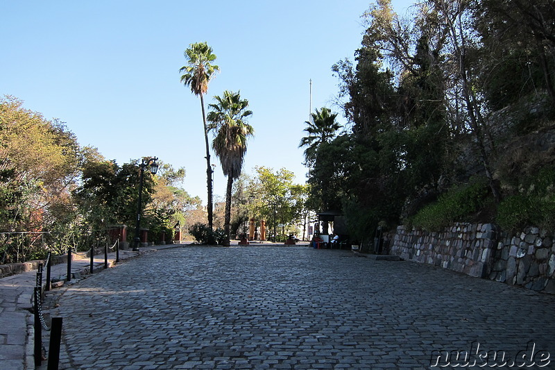 Cerro Santa Lucia - Parkanlage in Santiago de Chile