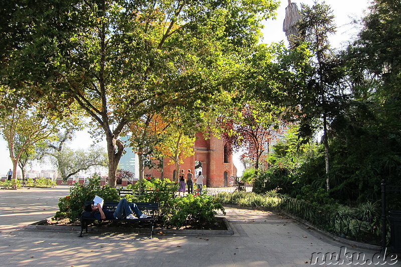 Cerro Santa Lucia - Parkanlage in Santiago de Chile