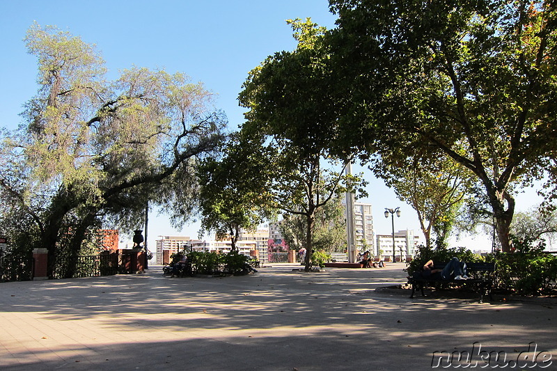 Cerro Santa Lucia - Parkanlage in Santiago de Chile