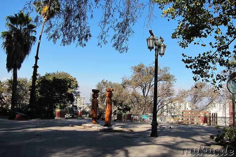 Cerro Santa Lucia - Parkanlage in Santiago de Chile